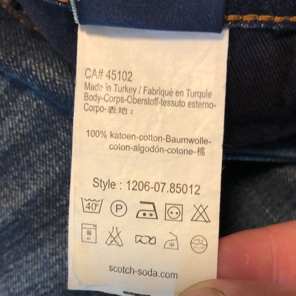 Men’s Scotch And Soda Jeans W31 L32 - Picture 5 of 10